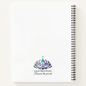 信じ魔法格言ノート ノートブック (裏面)