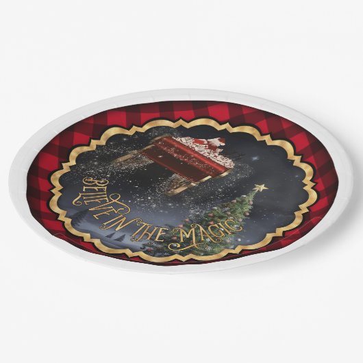 信じ魔法紙プレート ペーパープレート (アングル)