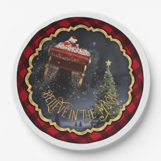 信じ魔法紙プレート ペーパープレート