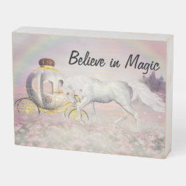 信じ魔法 ウッドボックスサイン