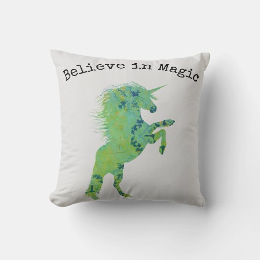 信じ魔法 クッション (正面)