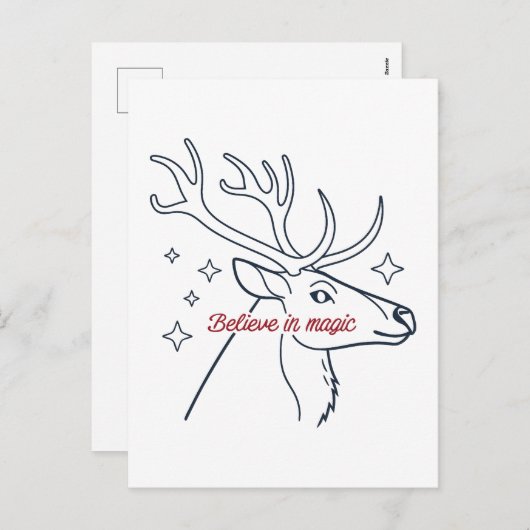 信じ魔法 シーズンポストカード (正面/裏面)