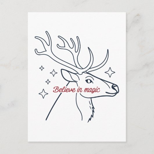 信じ魔法 シーズンポストカード (正面)