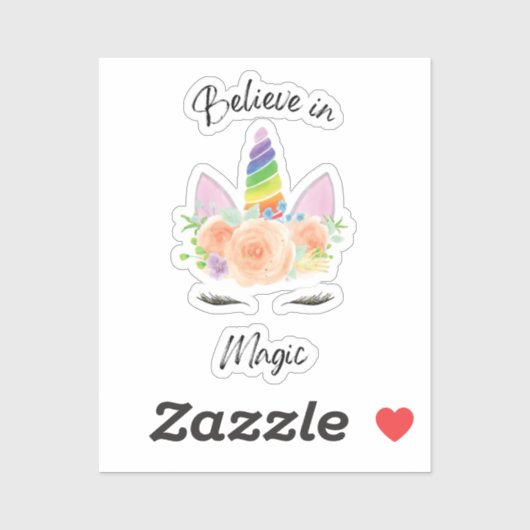 信じ魔法 シール (シート)