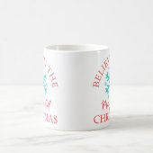 信じ魔法 – スノーフレーク コーヒーマグカップ (中央)