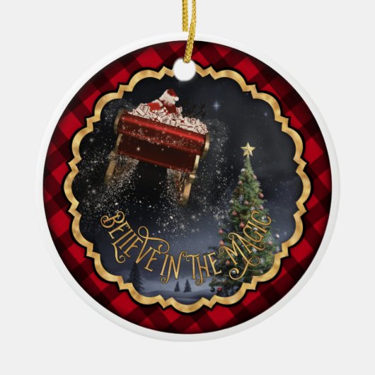 信じ魔法 セラミックオーナメント (正面)