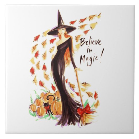 信じ魔法 タイル (正面)