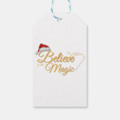 信じ魔法 – ホリお洒落ーデザイン ギフトタグ (裏面)