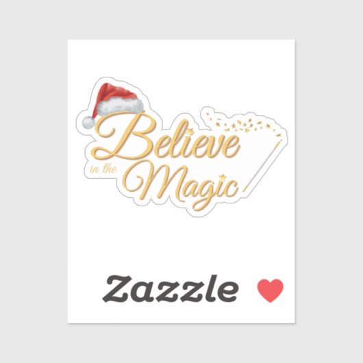 信じ魔法 – ホリお洒落ーデザイン シール (シート)