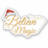 信じ魔法 – ホリお洒落ーデザイン シール (正面)