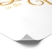 信じ魔法 – ホリお洒落ーデザイン ポスター (角)