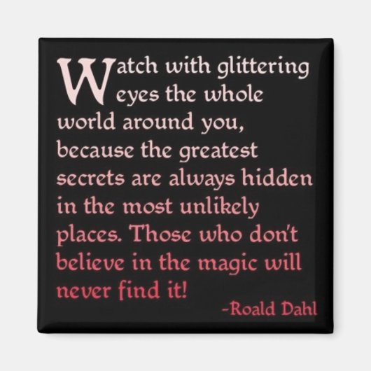 信じ魔法 マグネット (正面)