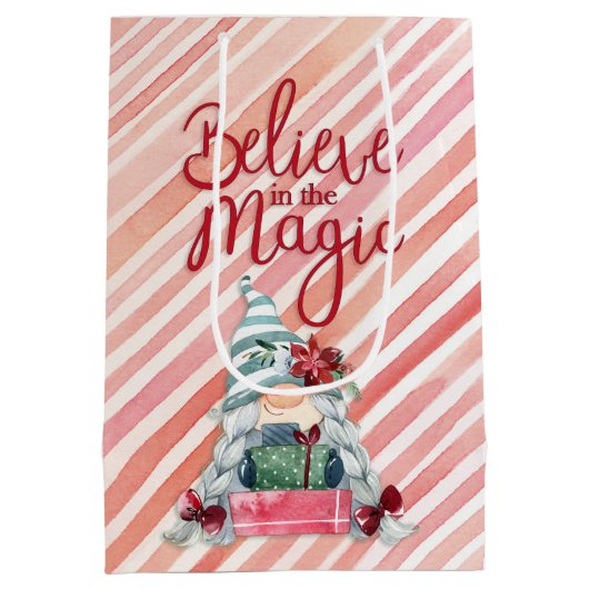 信じ魔法 ミディアムペーパーバッグ (裏面)