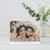 信じ魔法 | メリークリスマス ポストカード (スタンド正面)