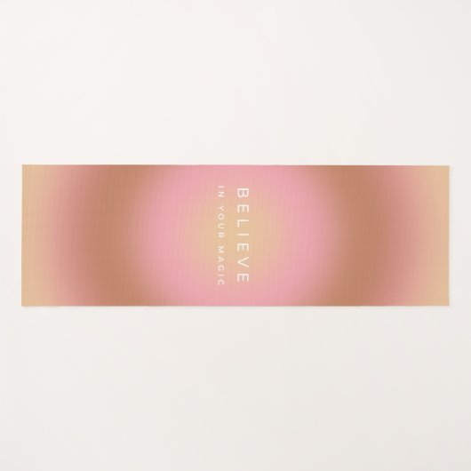 信じ魔法 ヨガマット (正面(横))