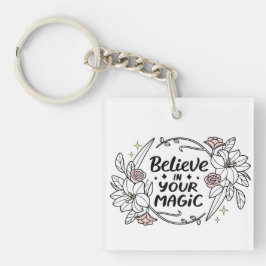 信じ魔法-感動的フローラ キーホルダー
