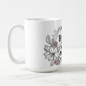 信じ魔法-感動的フローラ コーヒーマグカップ (左)