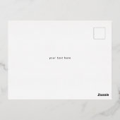 信じ魔法 箔シーズンポストカード (裏面)