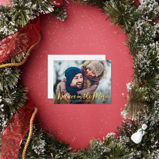 信じ魔法 箔シーズンポストカード (インサイチュ)