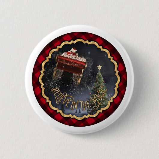 信じ魔法 缶バッジ (正面)