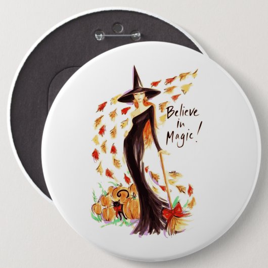 信じ魔法 缶バッジ (正面&裏面)