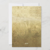 信じ魔法 |金ゴールドシャインホリデーカード シーズンカード (裏面)