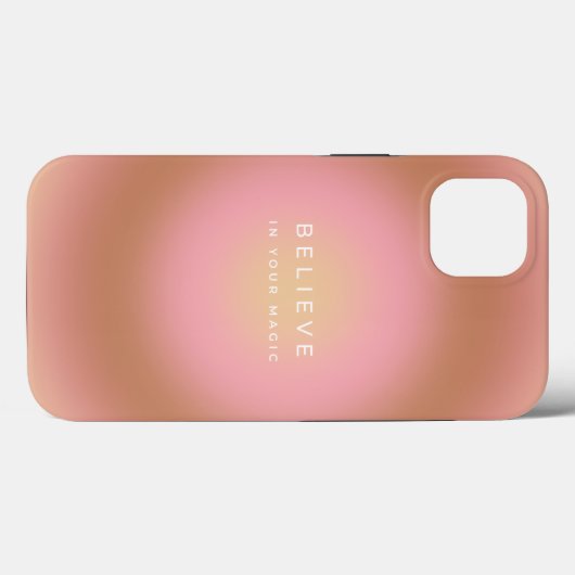 信じ魔法 Case-Mate iPhoneケース (裏面 (横))