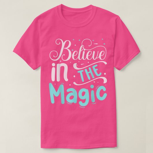 信じ魔法 Tシャツ (デザイン正面)