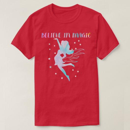信じ魔法 Tシャツ (デザイン正面)