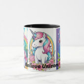 信じ魔法Unicorn Mug マグカップ (中央)