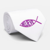 信じ魚 – ピンク ネクタイ (ロール)