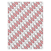 信じ魚 – 赤 テーブルクロス (正面)