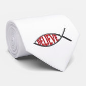 信じ魚 – 赤 ネクタイ (ロール)