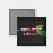 信じ3ワード引用文磁石 マグネット (正面/裏面)