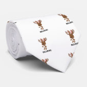 信じ!かわいいジャッカロープ ネクタイ (ロール)