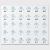 信じ!かわいい人形 ラッピングペーパー (フラット)