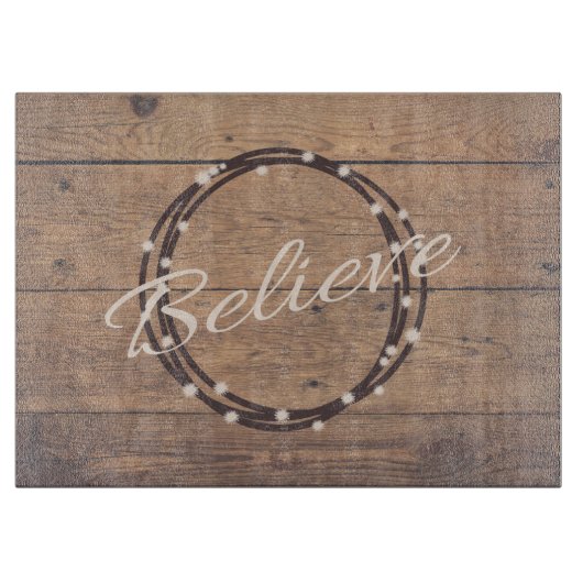 信じ カッティングボード (正面)