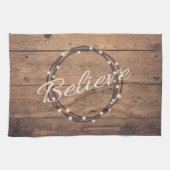 信じ キッチンタオル (横)