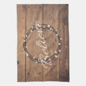 信じ キッチンタオル (縦)