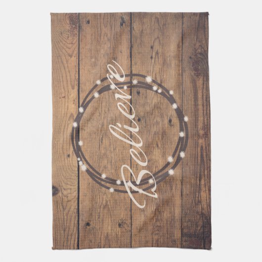 信じ キッチンタオル (縦)