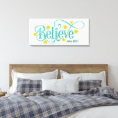 信じ – キャンバス(光沢) キャンバスプリント (インサイチュ (寝室))