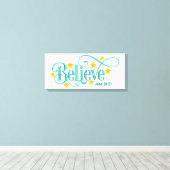 信じ – キャンバス(光沢) キャンバスプリント (インサイチュ (ウッドフロア))