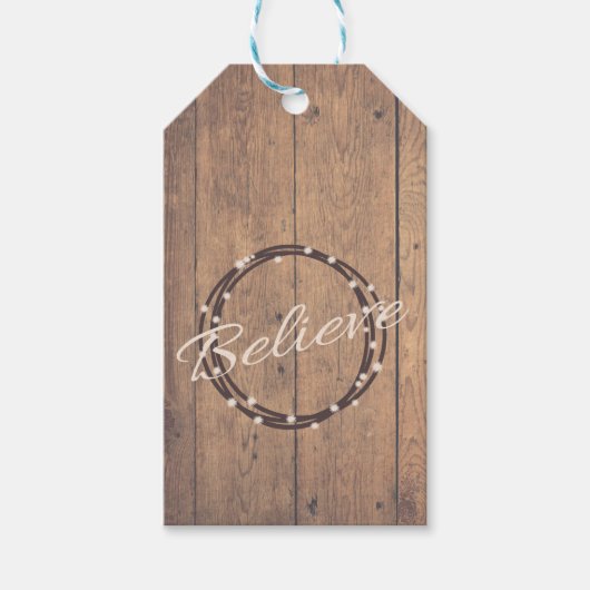 信じ ギフトタグ (正面)