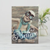 信じ |クリスマスフォトカードの魔法 シーズンカード (スタンド正面)