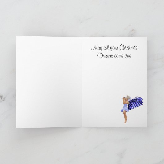 信じ!クリスマスホースと妖精の国カード シーズンカード (内部)