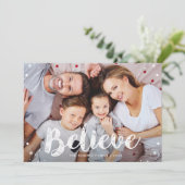 信じ | クリスマスモダンカード シーズンカード (スタンド正面)