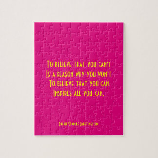 信じ ジグソーパズル