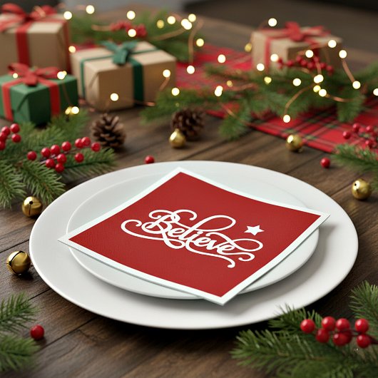 信じ スタンダードカクテルナプキン