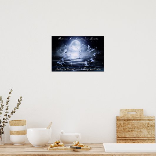 信じ ポスター (キッチン)