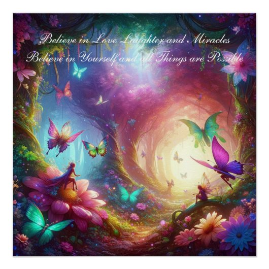 信じ ポスター (正面)